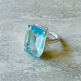 Crystal Cocktail Ring