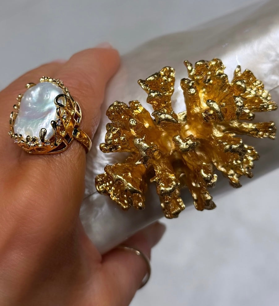 Aria Pearl Ring