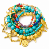 Azure Bracelet Stack