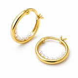 Verbier Pearl Hoops
