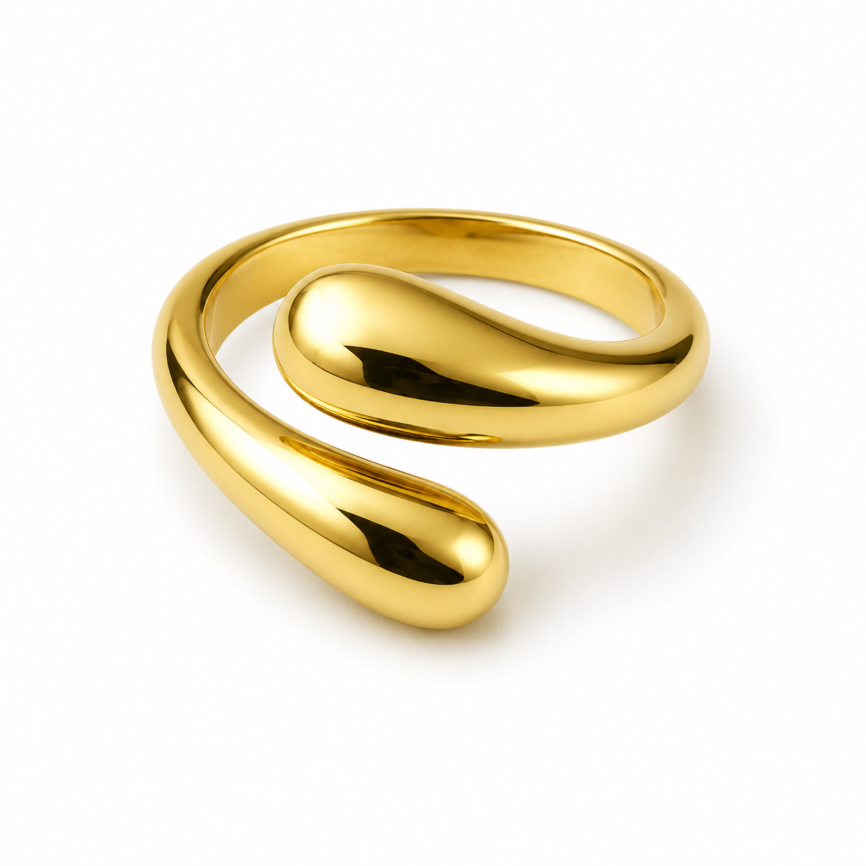 Gold Bubble Ring
