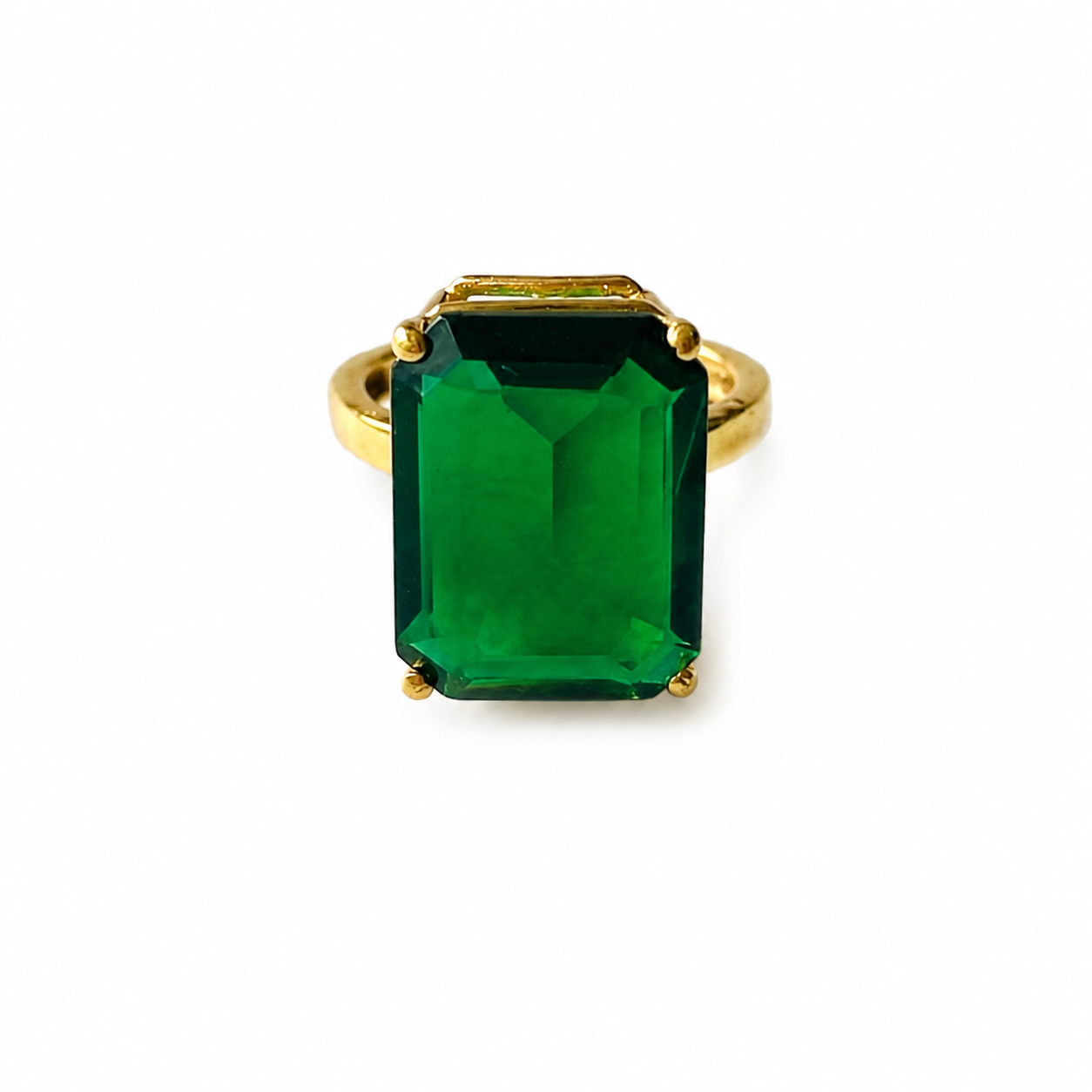 Emerald Cocktail Ring