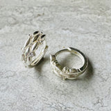 CZ Bubble Hoops