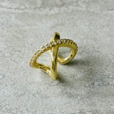 Cross Ear Cuff