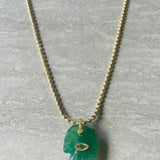 Amazonite Hamsa