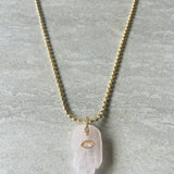 Rose Quartz Hamsa