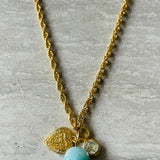 Amazonite Heart