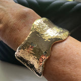 Gold Cuff Bangle