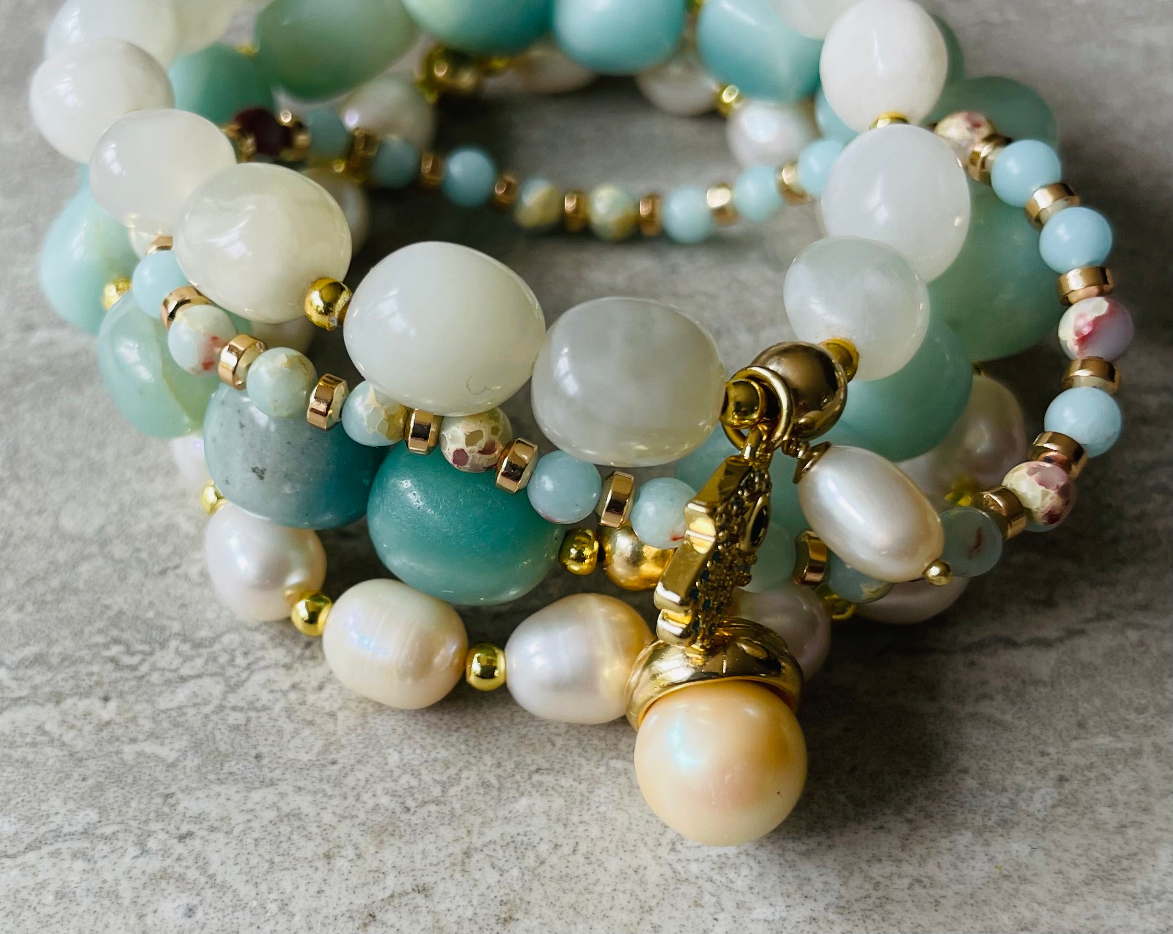 Ocean Bracelet Stack