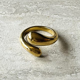 Gold Bubble Ring