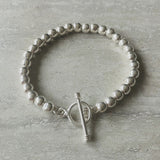 Silver Ball Bracelet