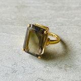 Crystal Cocktail Ring